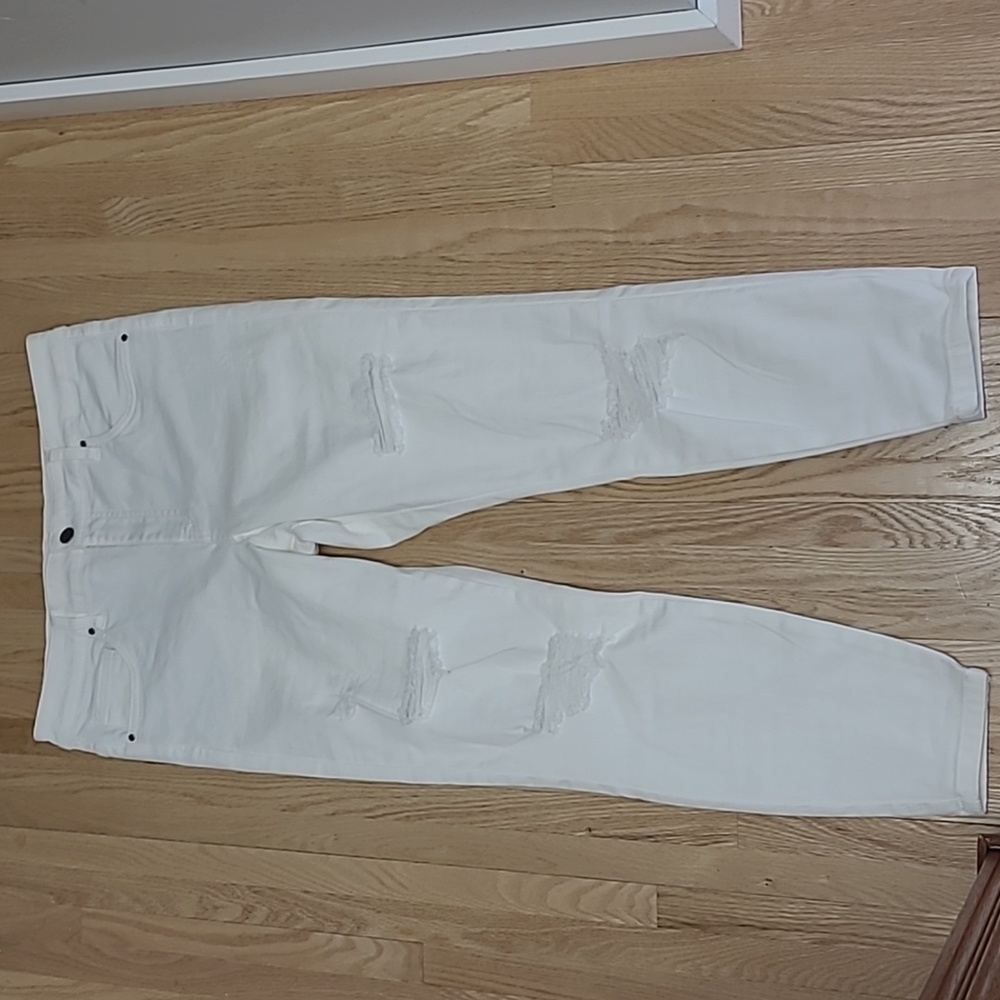Grace & Lace White Skinny Jeans